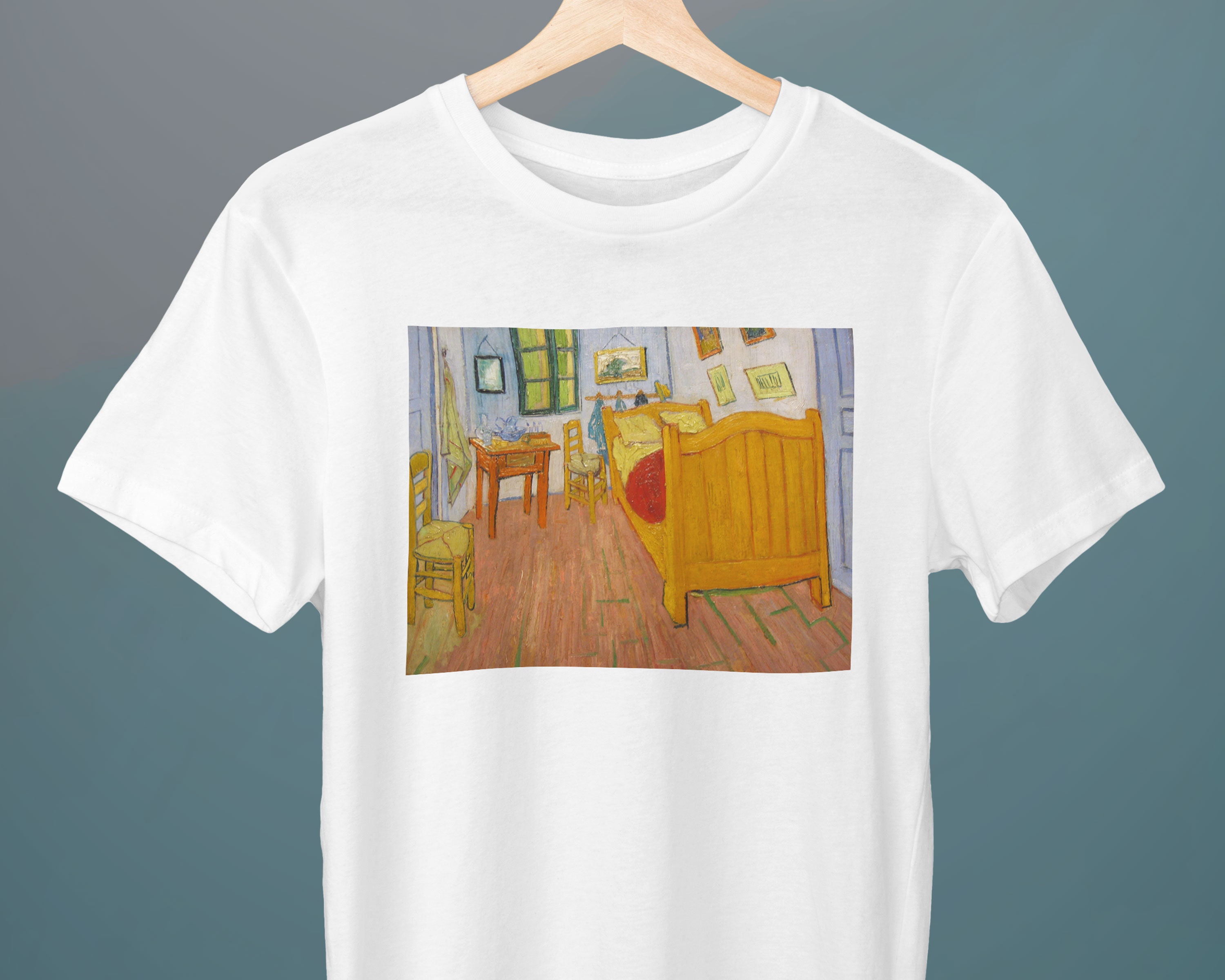The Bedroom, Vincent Van Gogh Painting, Unisex T-shirt, Art T