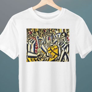 The Part of Chart, Fernand Leger Painting, Unisex T-Shirt, Art T-Shirt, Abstract, Cubism, Gift for Her, Gift for Him, Art Lover Gift