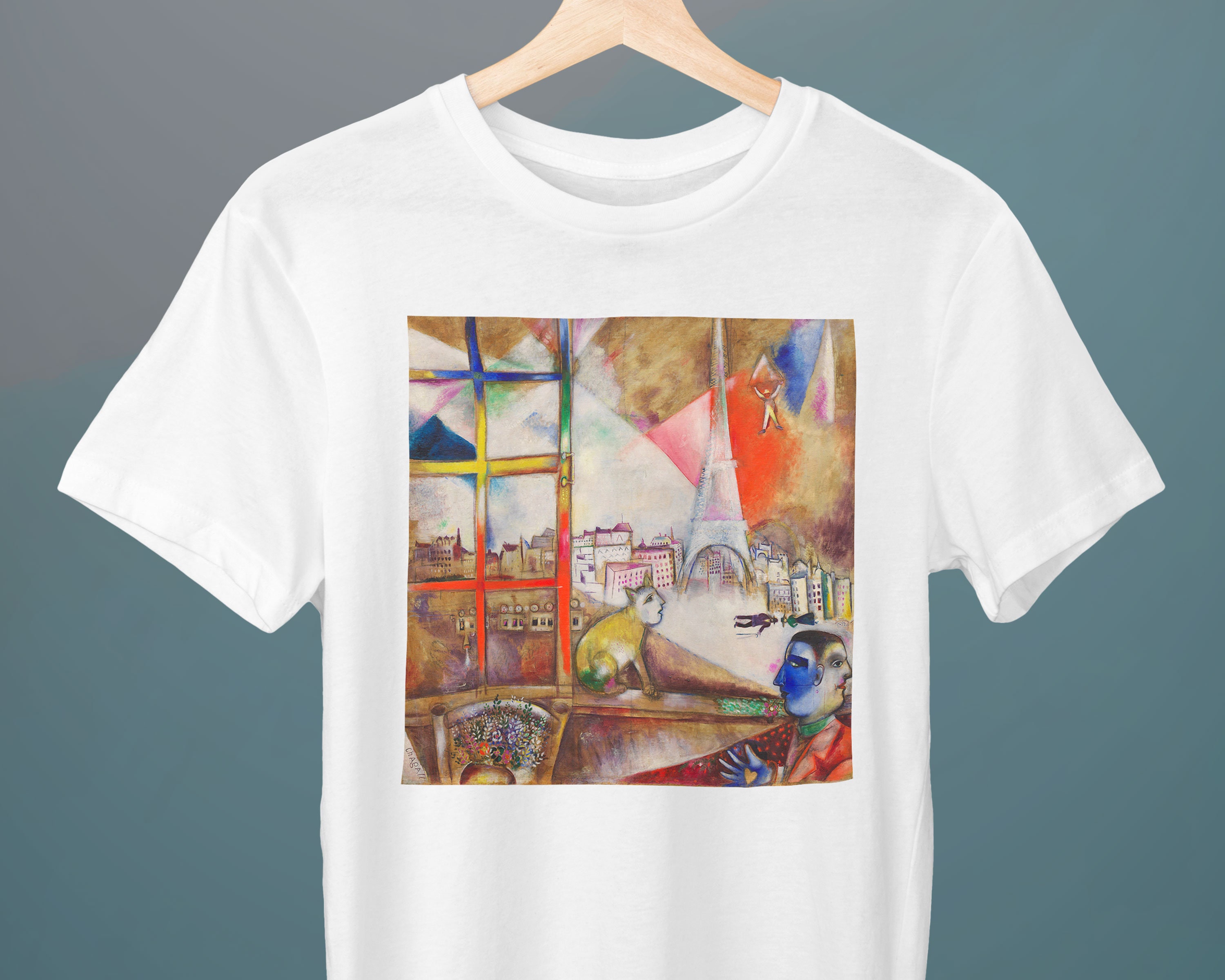 ヴィンテージ シャガール　Tシャツ　アート　90s ヴィンテージ シャガール Tシャツ アート 90s