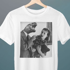 Love without Illusion, Sueño No. 28, Grete Stern, Unisex T-Shirt, Art T-Shirt, Gift for Her, Gift for Him, Art Lover Gift image 1