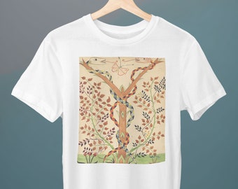 Snake, Eric Gill, Unisex T-Shirt, Art T-Shirt, Christian, Religious T-Shirt, Gift for Her, Gift for Him