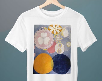 The Ten Largest, No. 2, Hilma Af Klint Painting, Unisex T-Shirt, Art T-Shirt, Gift for Her, Gift for Him, Art Lover Gift