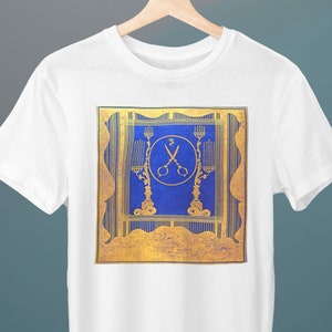 Front Cover, Aubrey Beardsley, Unisex T-Shirt, Art T-Shirt, Art Nouveau, Gift for Her, Gift for Him, Art Lover Gift