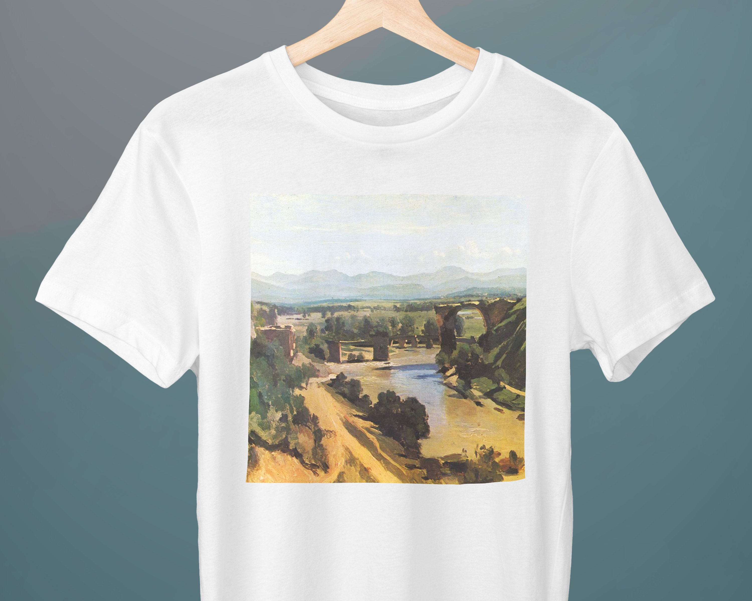 ジャン＝バティスト・カミーユ・コロー、【ナルニの橋】 ジャン＝バティスト・カミーユ・コロー、【ナルニの橋】 - メルカリ