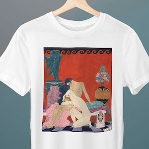 The songs of Bilitis, George Barbier, Unisex T-Shirt, Gift for Her, Gift for Him, Art Lover Gift