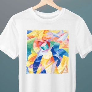 Sea = Dancer, Gino Severini Painting, Unisex T-Shirt, Art T-Shirt, Fine Art, Futurism, Abstract, Gift for Her, Gift for Him, Art Lover Gift