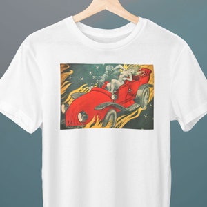 The Poster Bilbol, Akseli Gallen-Kallela, Unisex T-Shirt, Art T-Shirt, Gift for Her, Gift for Him, Art Lover Gift