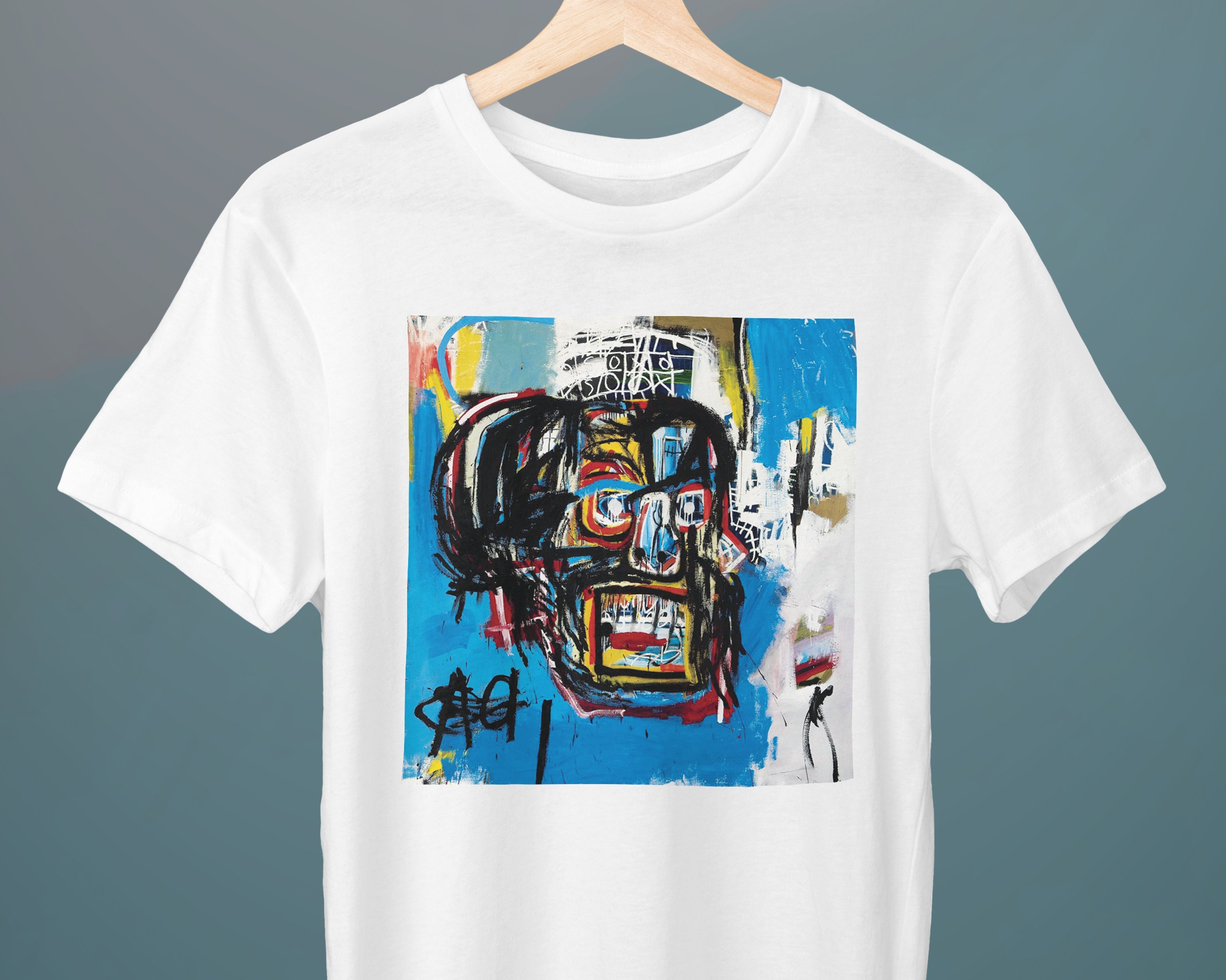 Untitled Jean-Michel Basquiat Painting Unisex T-Shirt Art | Etsy