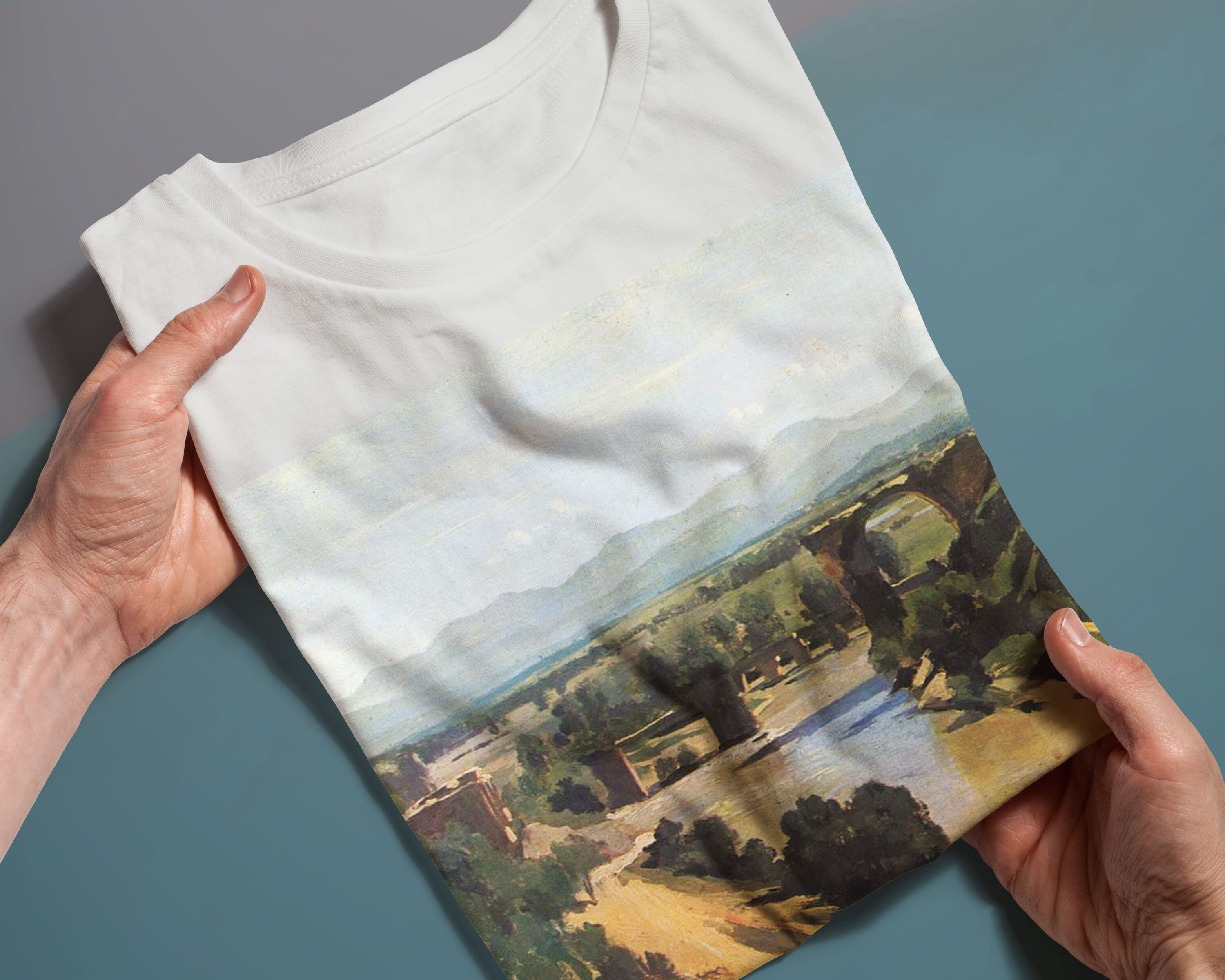 ナルニの橋、ジャン・バティスト・カミーユ・コローの絵画、ユニ