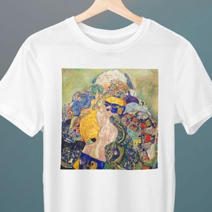 Baby, Gustav Klimt Painting, Unisex T-Shirt, Art T-Shirt, Fine Art, Gift for Her, Gift for Him, Art Lover Gift