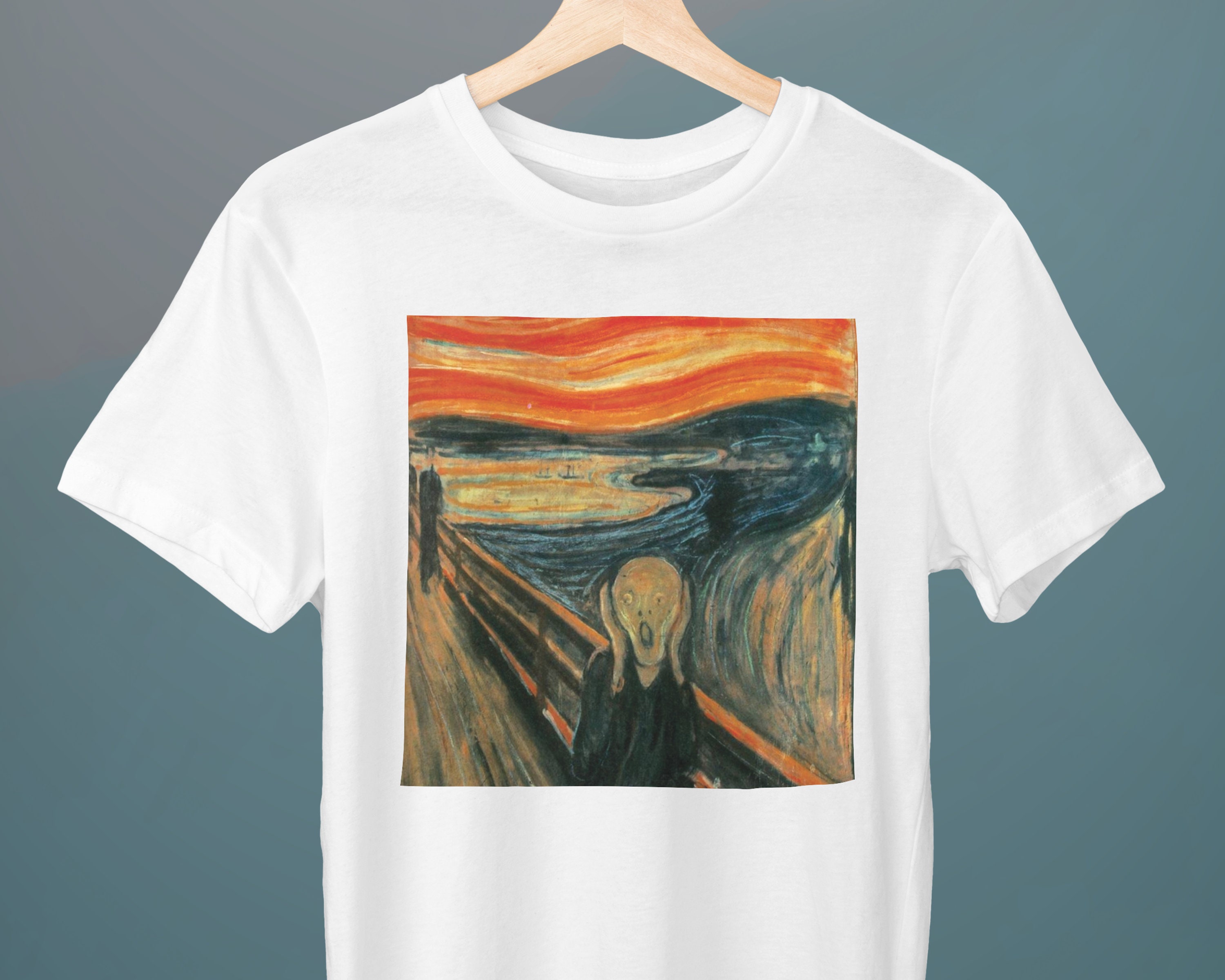 The Scream, Edvard Munch Painting, Unisex T-shirt, Art T-shirt