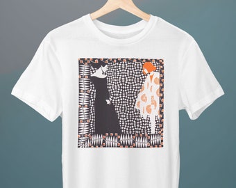 Wczesna Wiosna, Koloman Moser, Koszulka Unisex, Koszulka Art, Art Nouveau, Prezent dla Niej, Prezent dla Niego, Prezent dla Miłośnika Sztuki