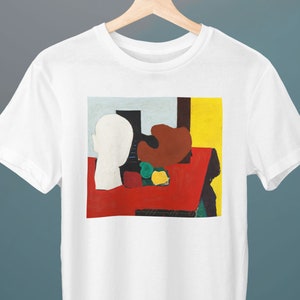 Still Life, Red and Yellow, Arshile Gorky, Unisex T-Shirt, Art T-Shirt, Abstract, Cubism, Gift for Her, Gift for Him, Art Lover Gift
