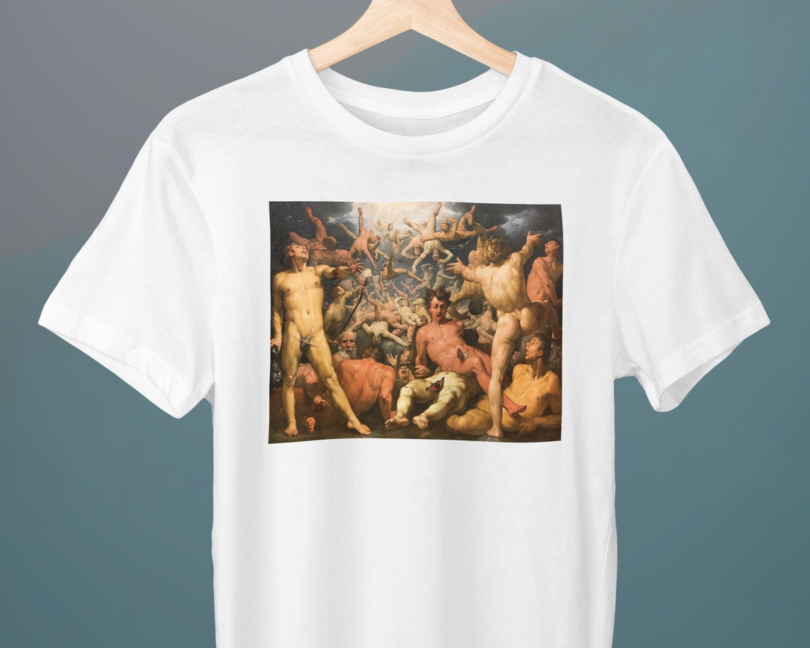 The Fall of the Titans Cornelis van Haarlem Unisex T-Shirt | Etsy