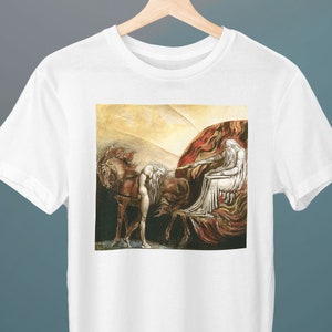 God Judging Adam, William Blake Painting, Unisex T-Shirt, Art T-Shirt, Religious, Gift for Her, Gift for Him, Art Lover Gift