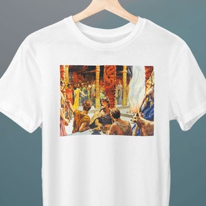 Walhall, Emil Doepler, Unisex T-Shirt, Kunst T-Shirt, Geschenk für Sie, Geschenk für Ihn, Kunstliebhaber Geschenk