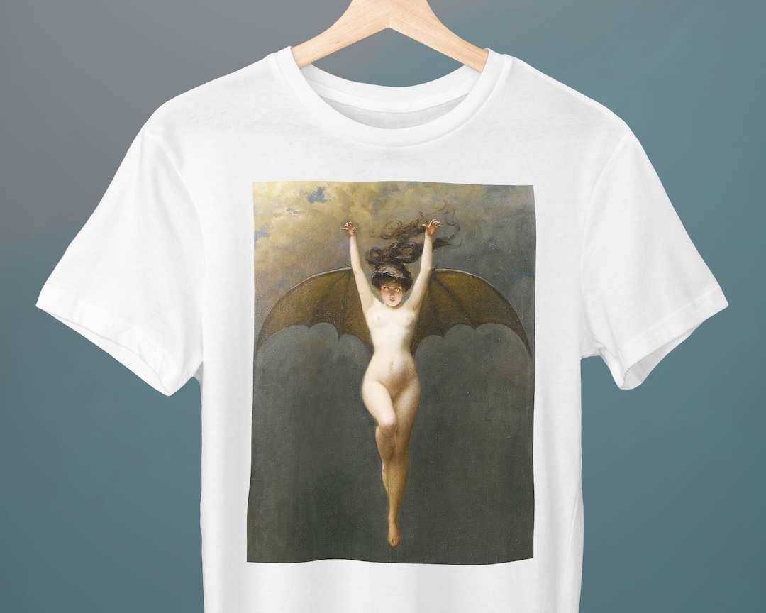Reproduction Tableau Albert Joseph Pénot – La Chauve-Souris, Femme Nue, 1902