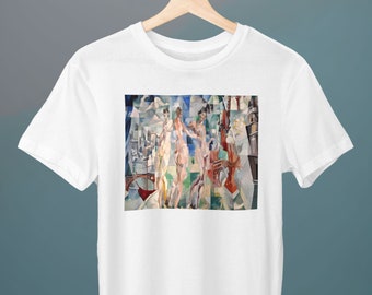 The City of Paris, Robert Delaunay, Unisex T-Shirt, Art T-Shirt, Orphism, France, Cityscape, Gift for Her, Gift for Him, Art Lover Gift