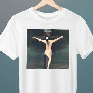 Crucifixion, Horace Pippin, Unisex T-Shirt, Naive Art, Primitivism, Art Shirt, Gift for Her, Gift for Him, Art Lover Gift