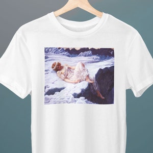 Heart of Snow, Edward Robert Hughes Painting, Unisex T-Shirt, Art Tee, Romanticism, Gift for Her, Gift for Him, Art Lover Gift