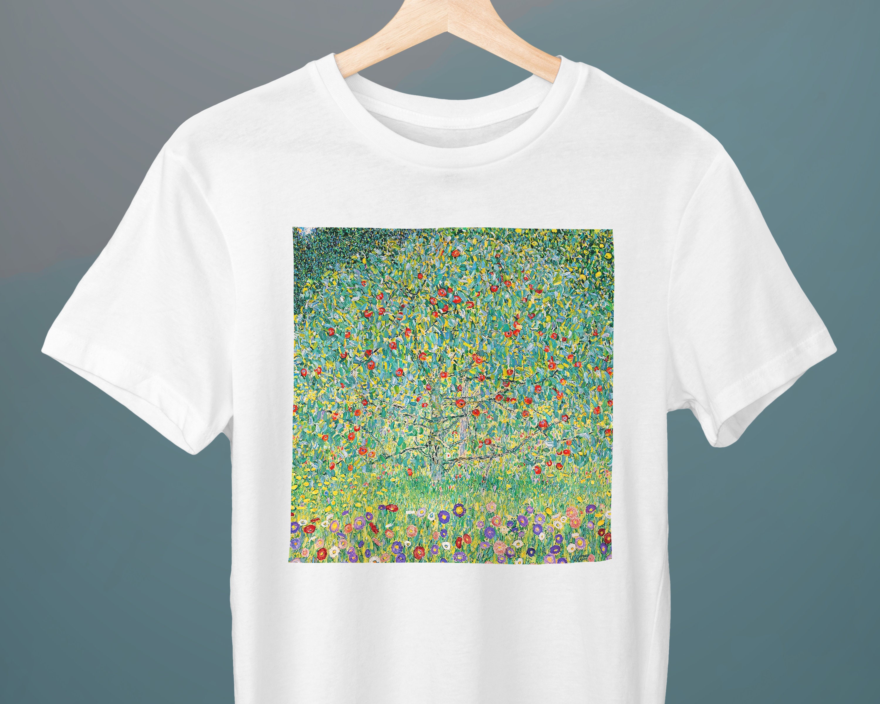 Apple Tree Apfelbaum Gustav Klimt Painting Unisex T-shirt - Etsy