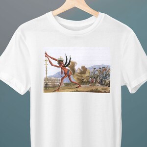 Caricature of the English Government, Jacques-Louis David, Unisex T-Shirt, Art T-Shirt, Neoclassicism, Gift for Her, Gift for Him