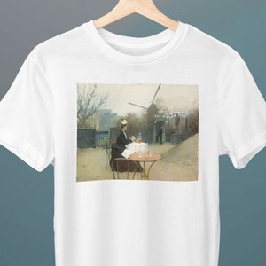 Outdoors, Plein air, Ramon Casas Painting, Unisex T-Shirt, Gift for Her, Gift for Him, Art Lover Gift