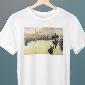 Charge, Ramon Casas Painting, Unisex T-Shirt, Gift for Her, Gift for Him, Art Lover Gift