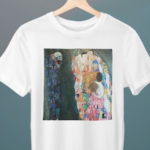 Death and Life, Gustav Klimt Painting, Unisex T-Shirt, Art T-Shirt, Gift for Her, Gift for Him, Art Lover Gift