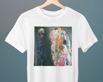 Death and Life, Gustav Klimt Painting, Unisex T-Shirt, Art T-Shirt, Gift for Her, Gift for Him, Art Lover Gift
