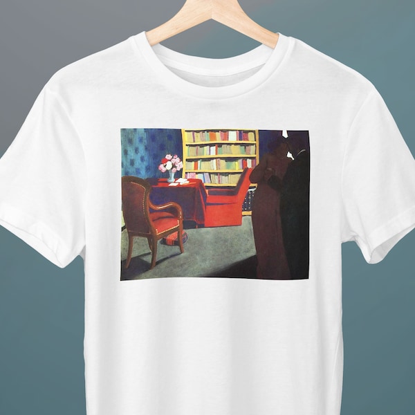 Private Conversation, Felix Vallotton Painting, Unisex T-Shirt, Intimism, Art T-Shirt, Gift for Her, Gift for Him, Art Lover Gift