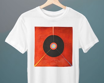 El cisne, No. 18, Pintura Hilma Af Klint, Camiseta unisex, Camiseta de arte, Regalo para ella, Regalo para él, Regalo amante del arte