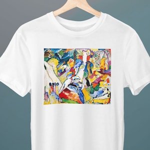 Study for Composition II, Wassily Kandinsky, Unisex T-Shirt, Art T-Shirt, Abstract, Geometric, Gift for Her, Gift for Him, Art Lover Gift