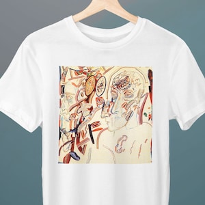 Heads II, Pavel Filonov Painting, Unisex T-Shirt, Art T-Shirt, Portrait, Abstract T-Shirt, Gift for Her, Gift for Him, Art Lover Gift