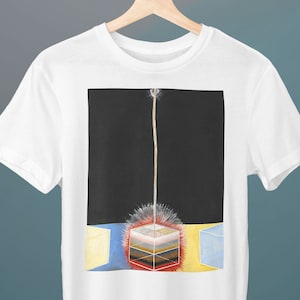 The Dove, No 2, Group IX, The SUW-UW Series,  Hilma Af Klint Painting, Unisex T-Shirt, Art T-Shirt, Gift for Her, Gift for Him