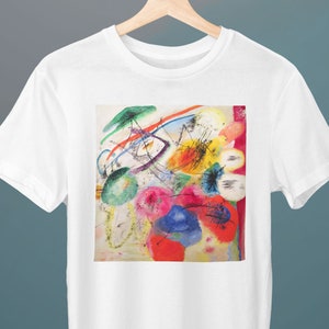 Black Lines, Wassily Kandinsky Painting, Unisex T-Shirt, Art T-Shirt, Abstract Art, Geometric, Gift for Her, Gift for Him, Art Lover Gift