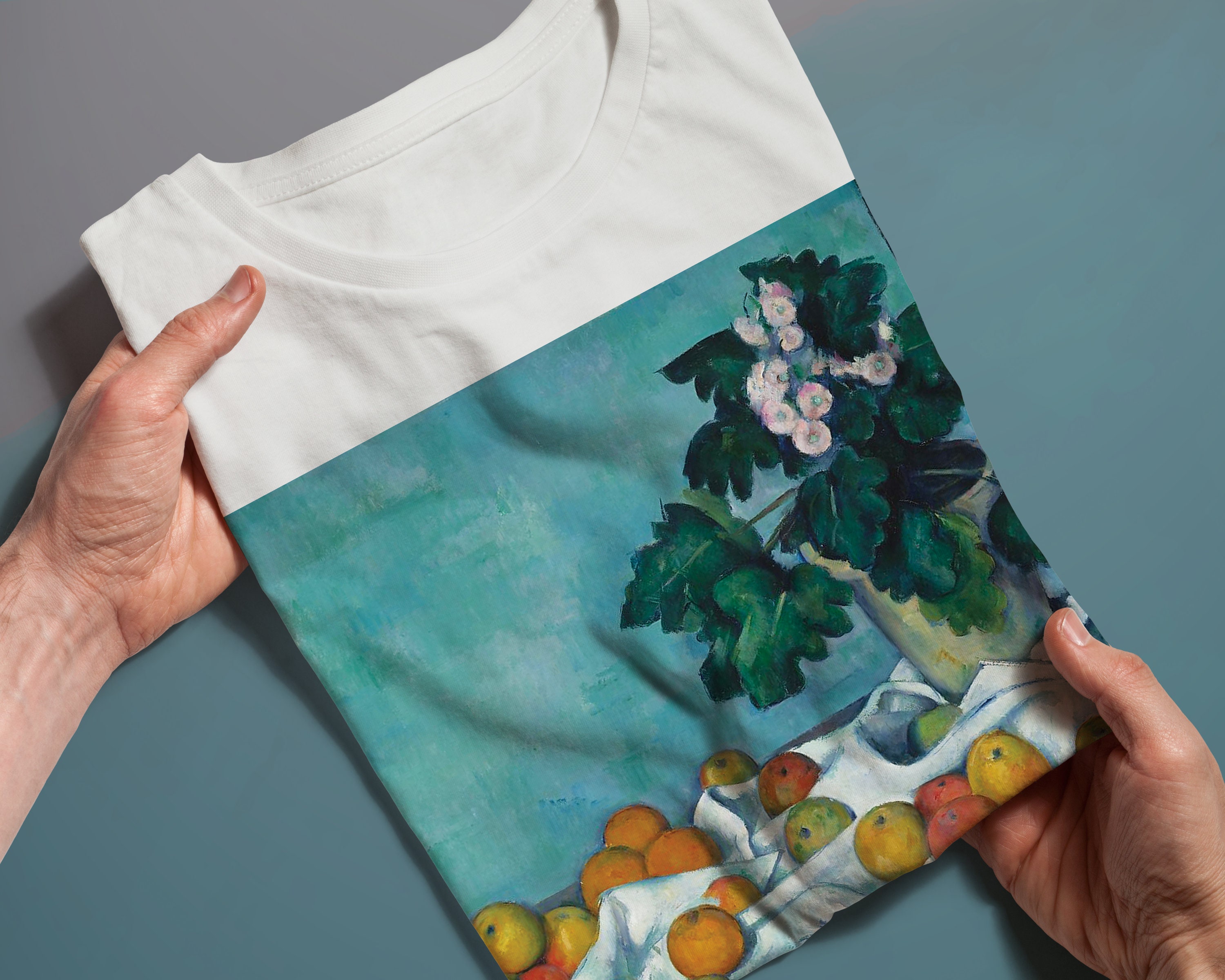 Still Life With Apples, Paul Cézanne Painting, Unisex T-shirt, Art 