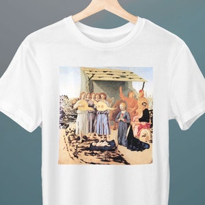 The Nativity, Piero della Francesca Painting, Unisex T-Shirt, Gift for Her, Gift for Him, Art Lover Gift