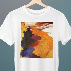 Vista de Cagne a caballo, pintura de Felix Vallotton, camiseta unisex, camiseta de arte, regalo para ella, regalo para él, regalo amante del arte