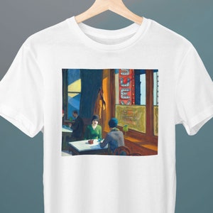 Chop Suey, Edward Hopper Painting, Unisex T-Shirt, Art T-Shirt, Gift for Her, Gift for Him, Art Lover Gift