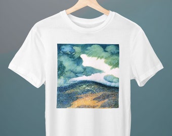 Storm Clouds, Maine, Marsden Hartley, Unisex T-Shirt, Art T-Shirt, Storm  T-Shirt, Gift for Her, Gift for Him, Art Lover Gift