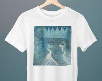 Eternity, Mikalojus Konstantinas Ciurlionis, Unisex T-Shirt, Art T-Shirt, Fine Art T-Shirt, Gift for Her, Gift for Him, Art Lover Gift