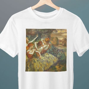 Four Dancers, Edgar Degas Painting, Unisex T-Shirt, Art T-Shirt, Ballet T-Shirt, Gift for Her, Gift for Him, Art Lover Gift