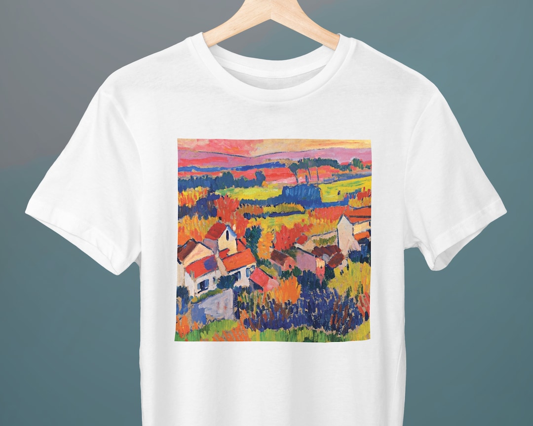 Landscape Near Chatou, Andre Derain Painting, Unisex T-shirt