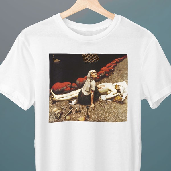 Lemminkainen's Mother, Akseli Gallen-Kallela, Unisex T-Shirt, Art T-Shirt, Expressionism, Symbolism, Mythology, Gift for Her, Gift for Him