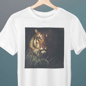 Tiger&#39;s Head, Abbott Handerson Thayer, Unisex T-Shirt, Tiger T-Shirt, Art T-Shirt, Art Lover Gift, Gift for Her, Gift for Him