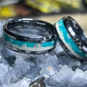 opal inlay ring