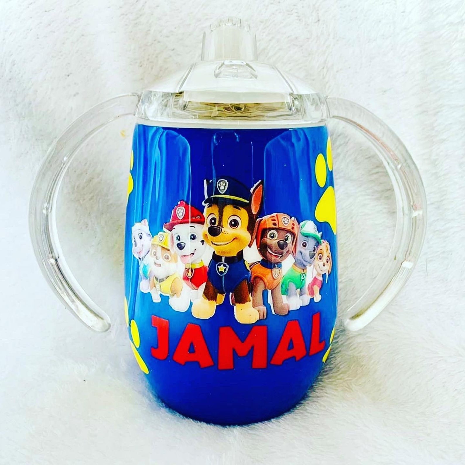 Paw Patrol Sippy Cup/ Personalized/ toddler cup Etsy