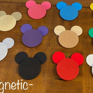 Pin Trading cork boards with magnets for pin displaying - Great Disney inspired gift idea