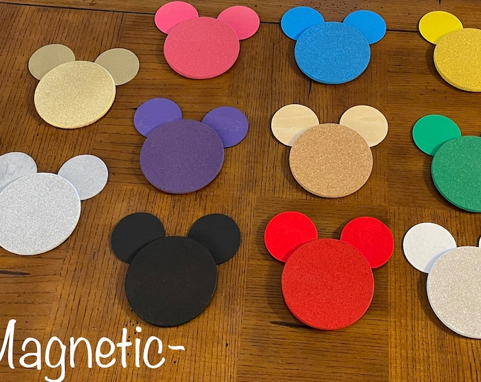 Pin Trading cork boards with magnets for pin displaying - Great Disney inspired gift idea